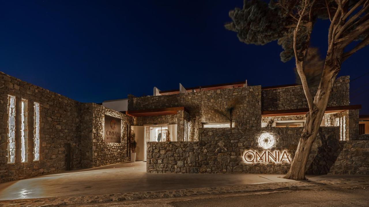 Omnia Mykonos Boutique Hotel & Suites Ornos  Ngoại thất bức ảnh