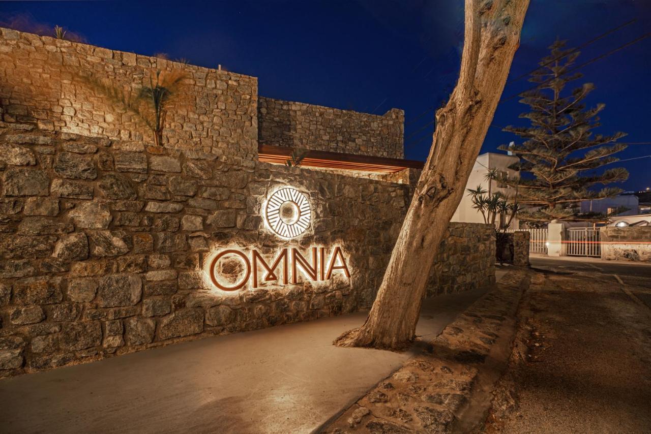 Omnia Mykonos Boutique Hotel & Suites Ornos  Ngoại thất bức ảnh