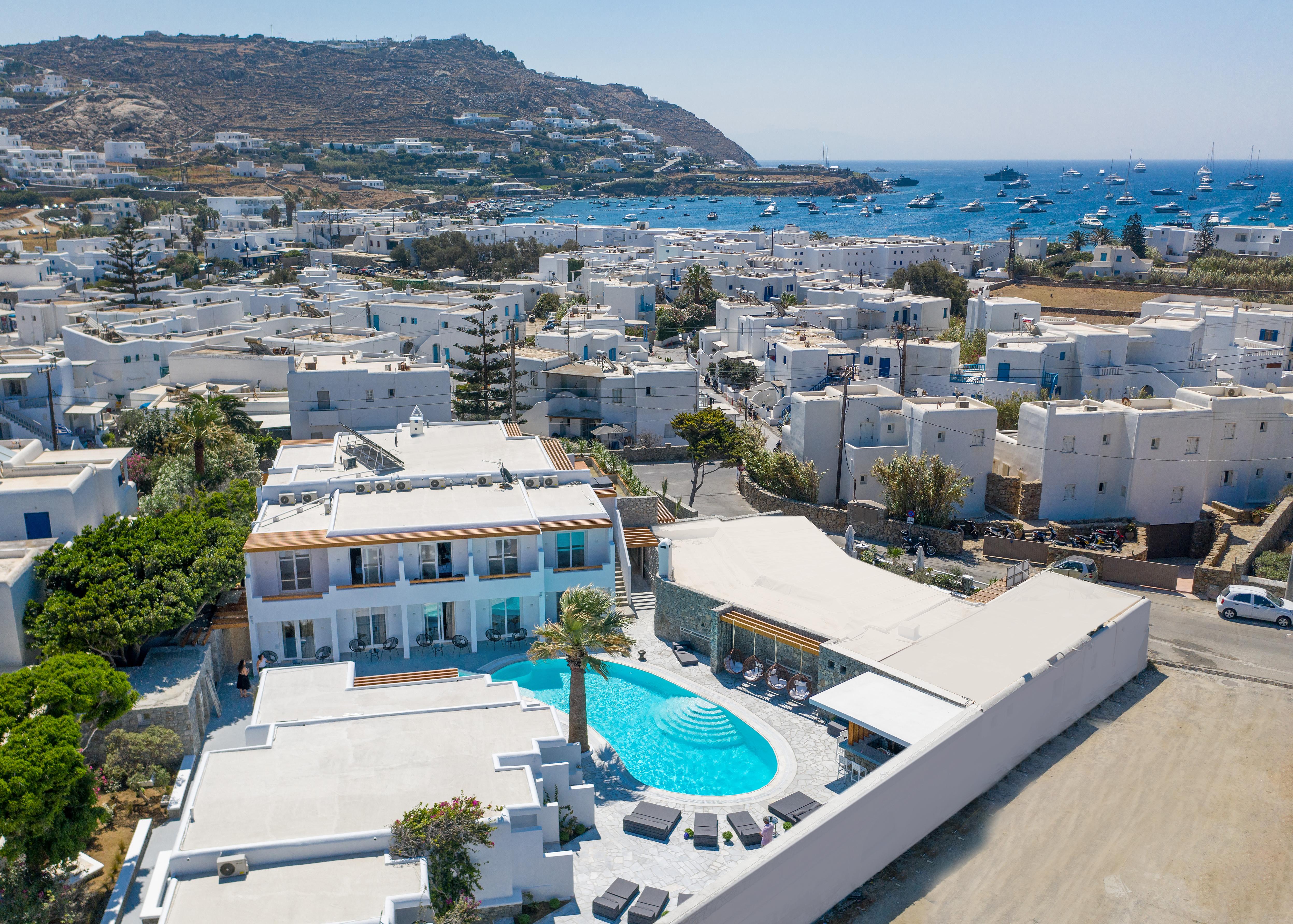 Omnia Mykonos Boutique Hotel & Suites Ornos  Ngoại thất bức ảnh