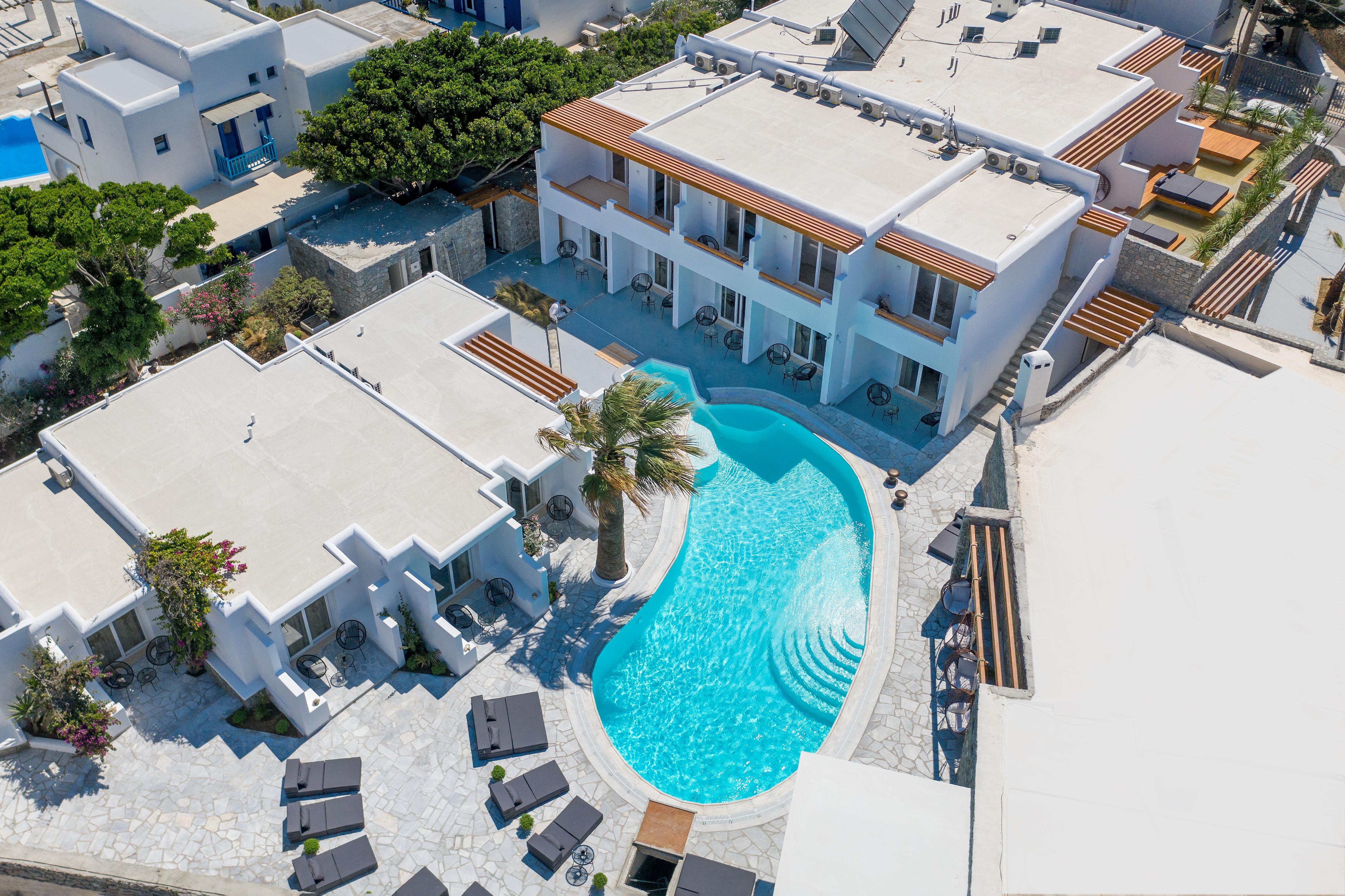 Omnia Mykonos Boutique Hotel & Suites Ornos  Ngoại thất bức ảnh