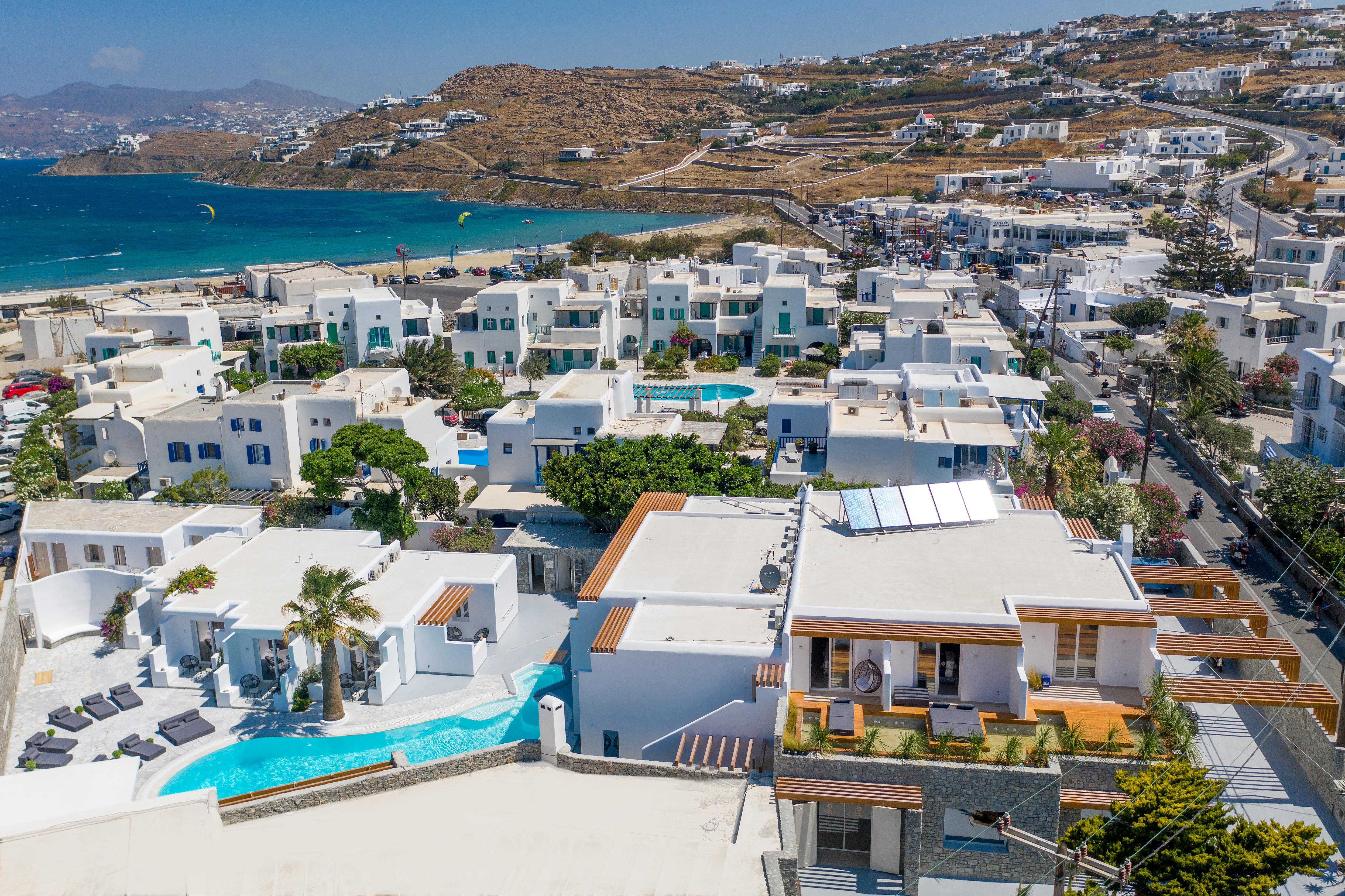 Omnia Mykonos Boutique Hotel & Suites Ornos  Ngoại thất bức ảnh