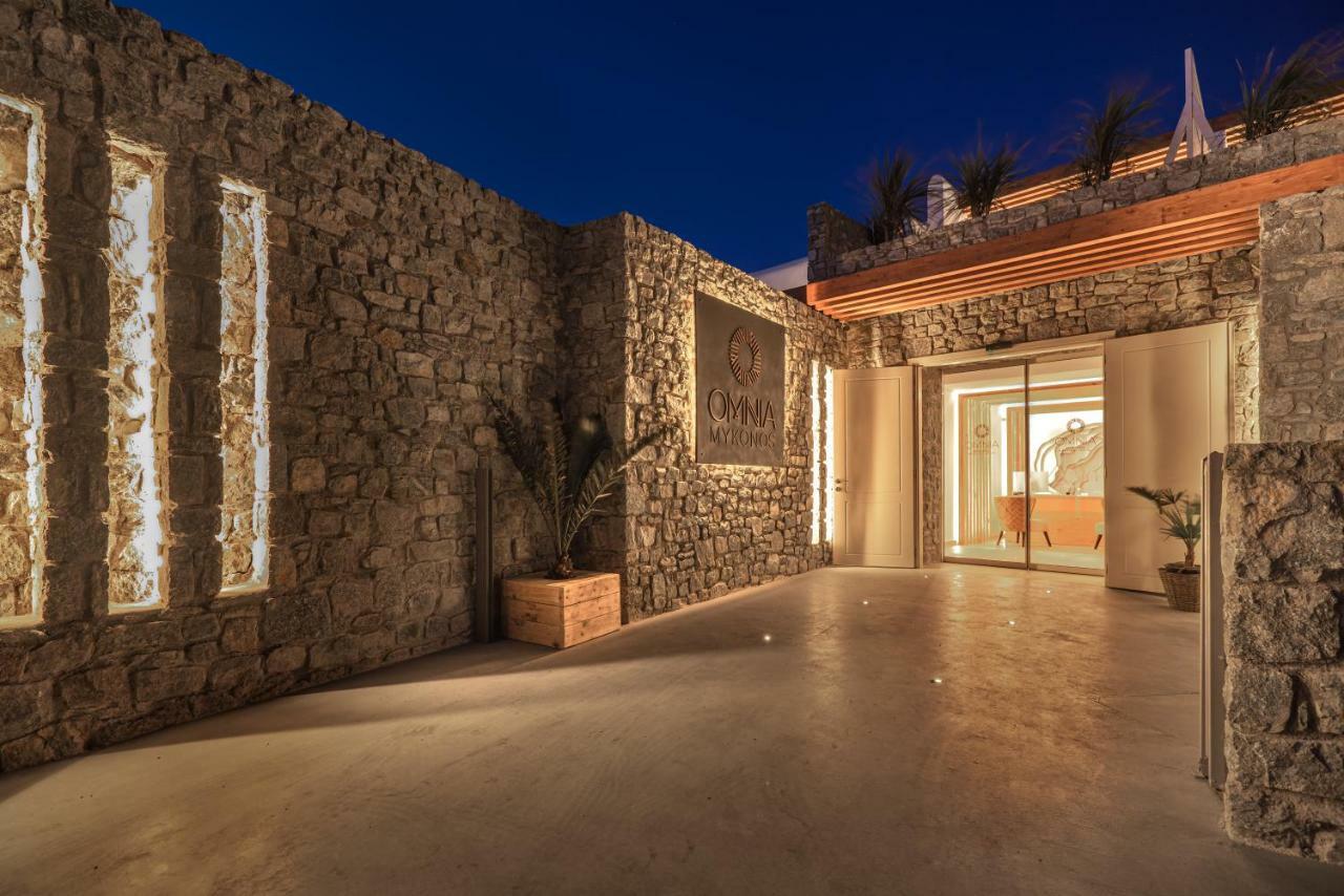 Omnia Mykonos Boutique Hotel & Suites Ornos  Ngoại thất bức ảnh